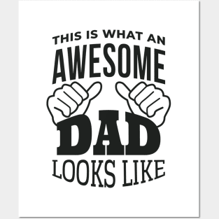 swesome Dad Posters and Art